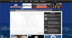 Desktop Screenshot of dcsportsday.com